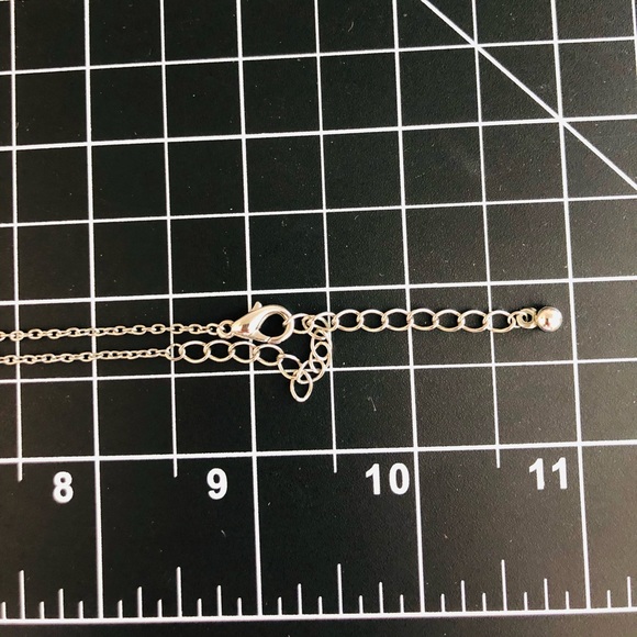 Vintage Ruby Red Rhinestone Necklace & Earrings - Picture 5 of 14